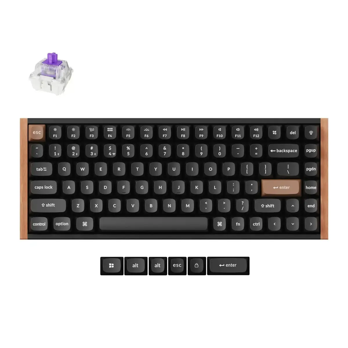 Keychron - K2 He Wireless Magnetic Switch Custom Keyboard - Magnetyczna Klawiatura Bezprzewodowa 1