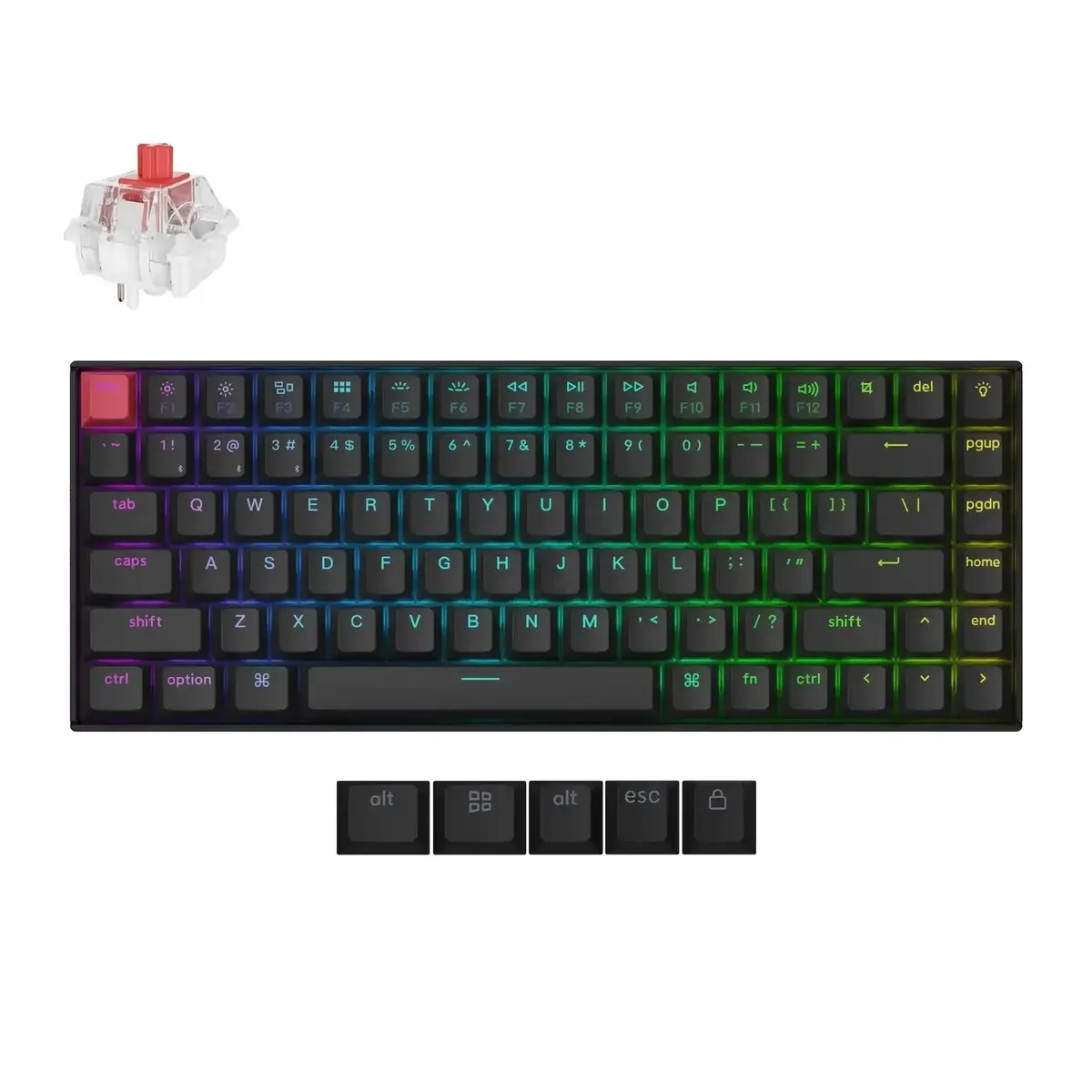 Keychron - K2 Qmk Wireless Mechanical Keyboard Version 3 - Bezprzewodowa Klawiatura Mechaniczna 1
