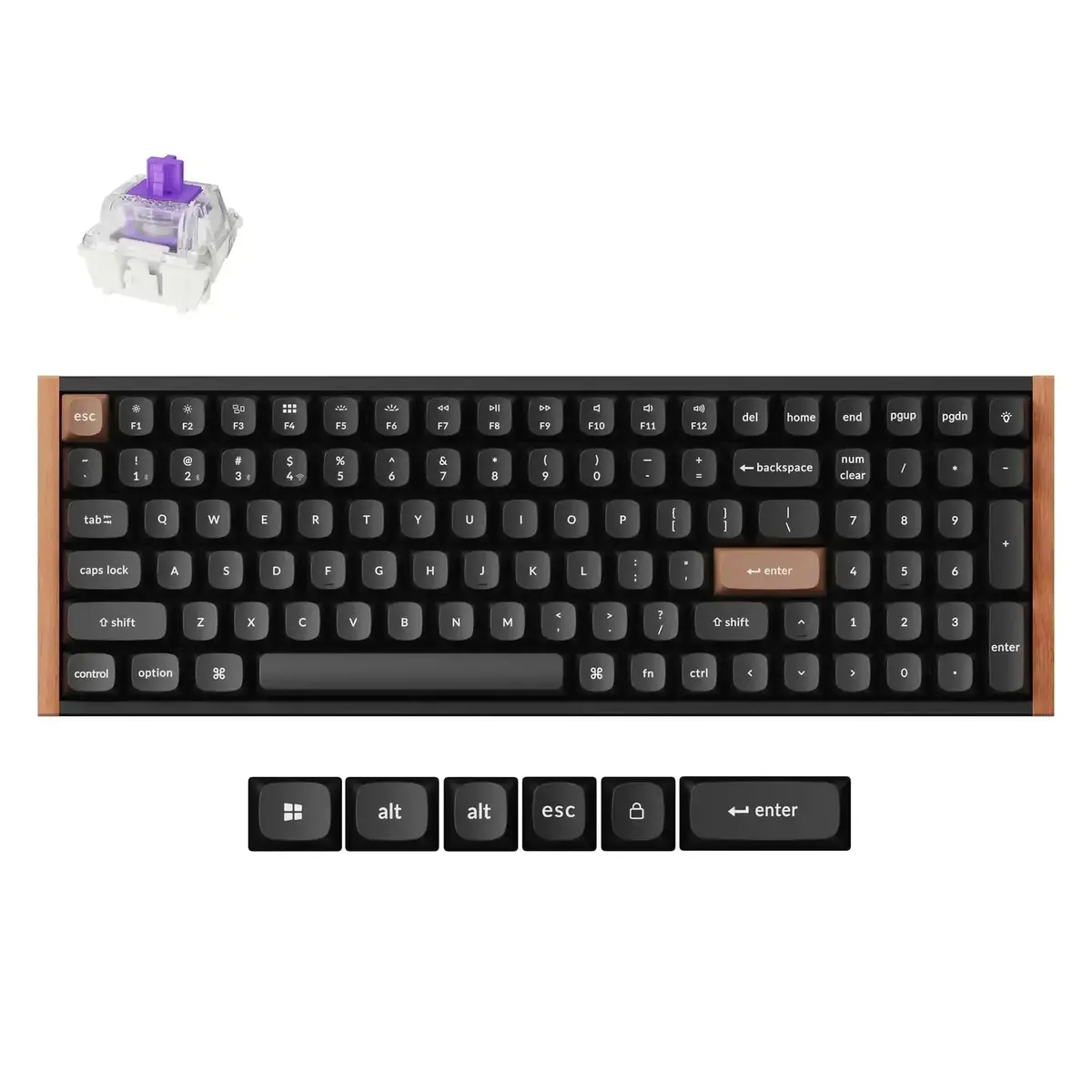 Keychron - K4 He Wireless Magnetic Switch Custom Keyboard - Bezprzewodowa Klawiatura Magnetyczna 1