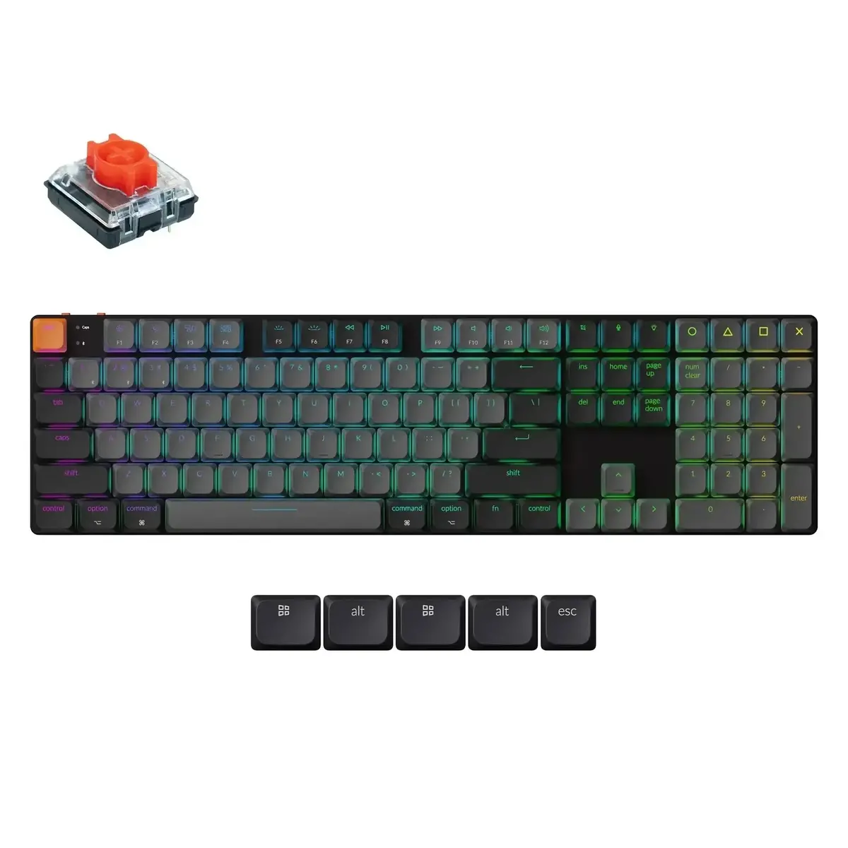 Keychron - K5 Qmk Wireless Mechanical Keyboard (Version 2) - Bezprzewodowa Klawiatura Mechaniczna 4