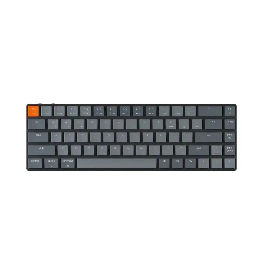 Keychron K7 Ultra-Slim Wireless Mechanical Keyboard – Low-Profile RGB Backlit Typing Experience