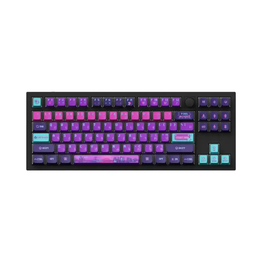Keychron - Oem Dye-Sub Pbt Full Set Keycap Set - Pixel Universe 1
