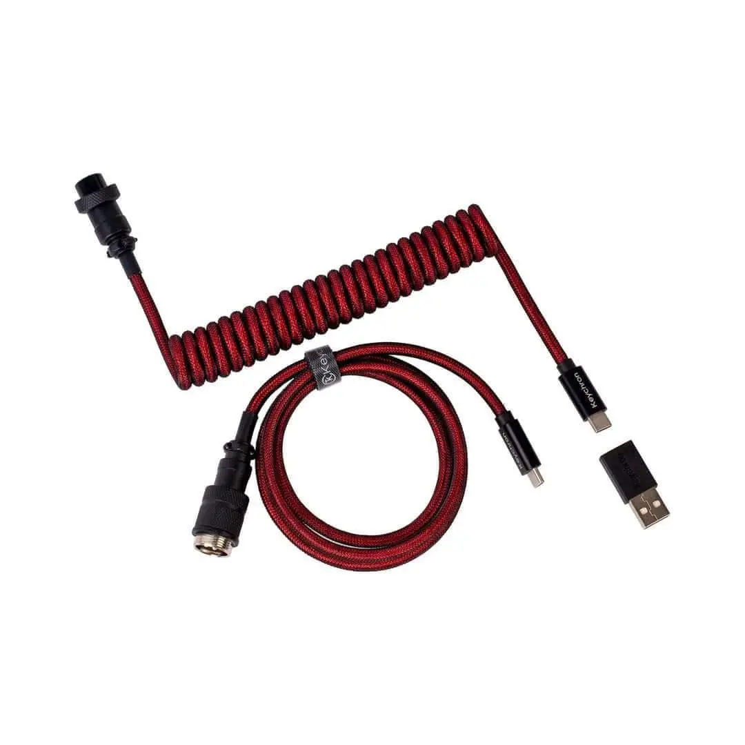 Keychron - Premium Coiled Aviator Cable - Kabel Do Klawiatury Mechanicznej 4