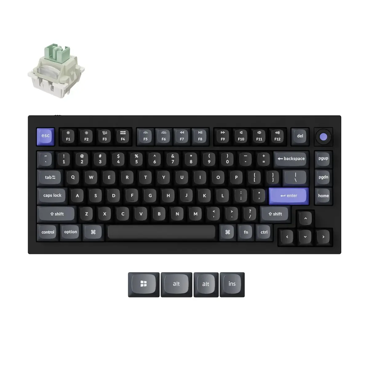 Keychron - Q1 He 8K Magnetic Switch Keyboard - Przewodowa Klawiatura Magnetyczna 1