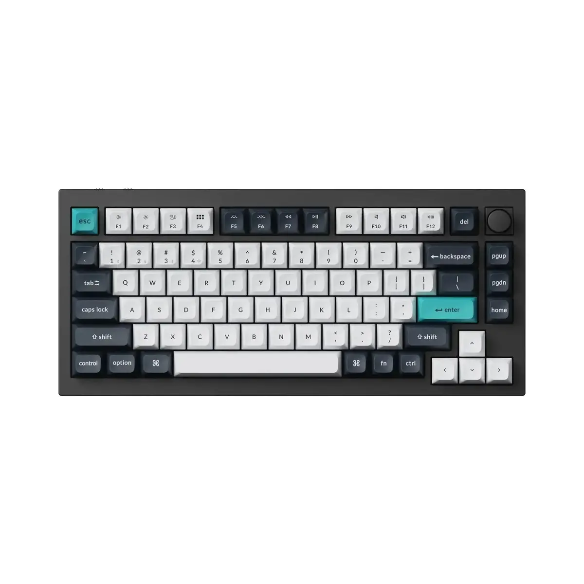 Keychron - Q1 Max Qmk/Via Wireless Custom Mechanical Keyboard 1