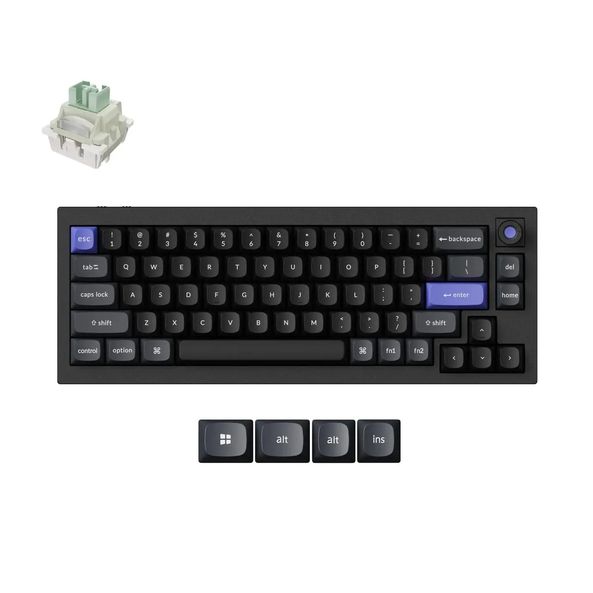 Keychron - Q2 He 8K Magnetic Switch Keyboard - Przewodowa Klawiatura Magnetyczna 1