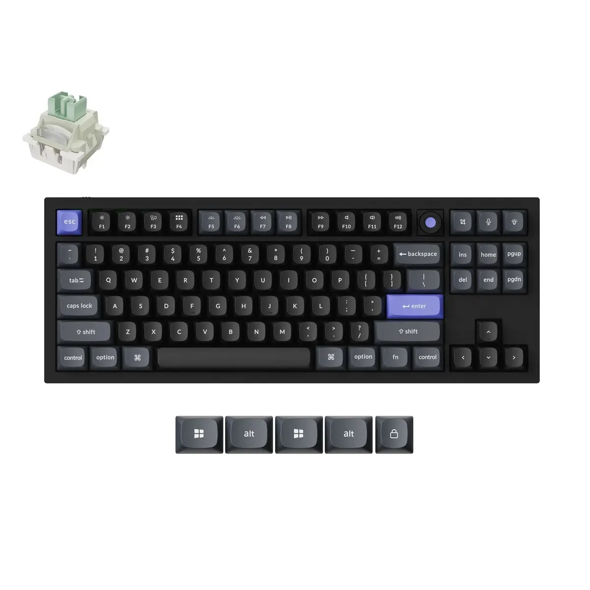 Keychron - Q3 He 8K Magnetic Switch Keyboard - Przewodowa Klawiatura Magnetyczna 1