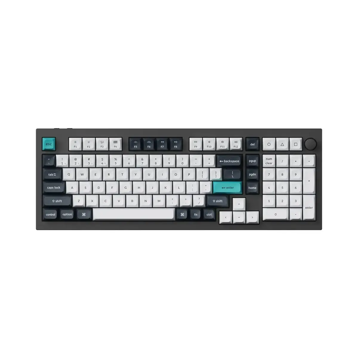 Keychron - Q5 Max Qmk/Via Wireless Custom Mechanical Keyboard 1
