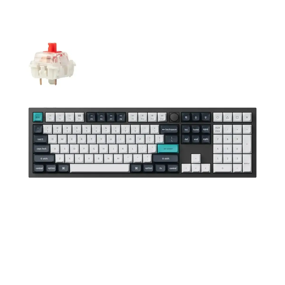 Keychron - Q6 Max Qmk/Via Wireless Custom Mechanical Keyboard 4