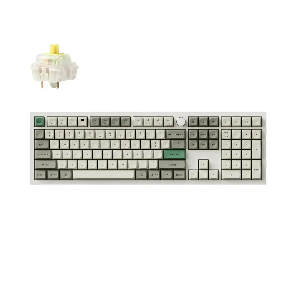 Keychron - Q6 Max Qmk/Via Wireless Custom Mechanical Keyboard 6