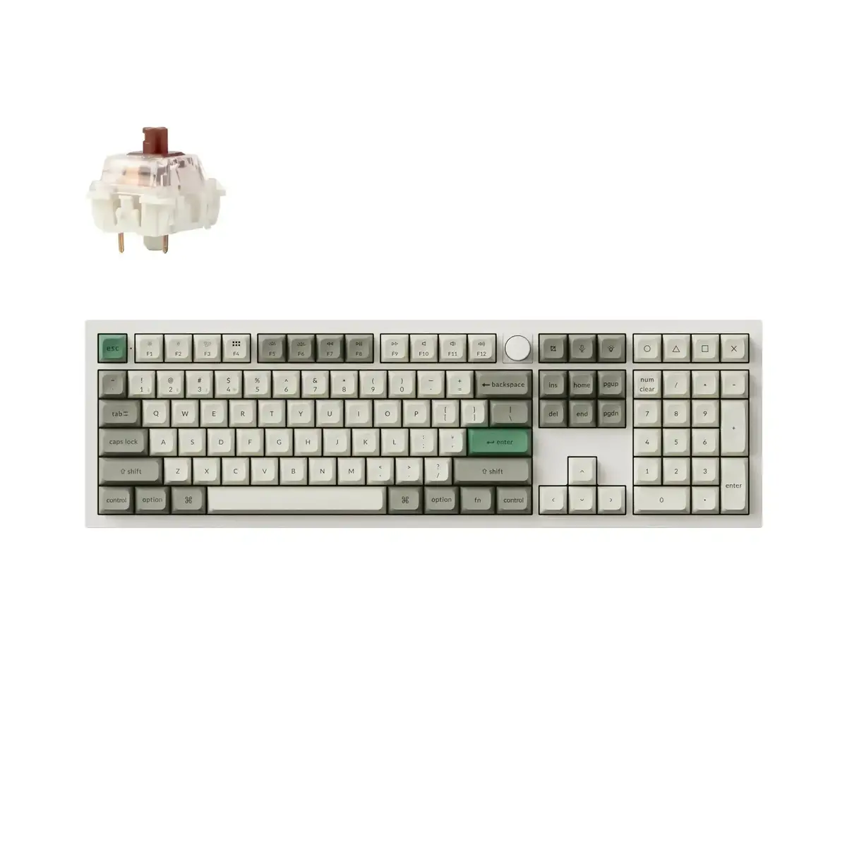Keychron - Q6 Max Qmk/Via Wireless Custom Mechanical Keyboard 7