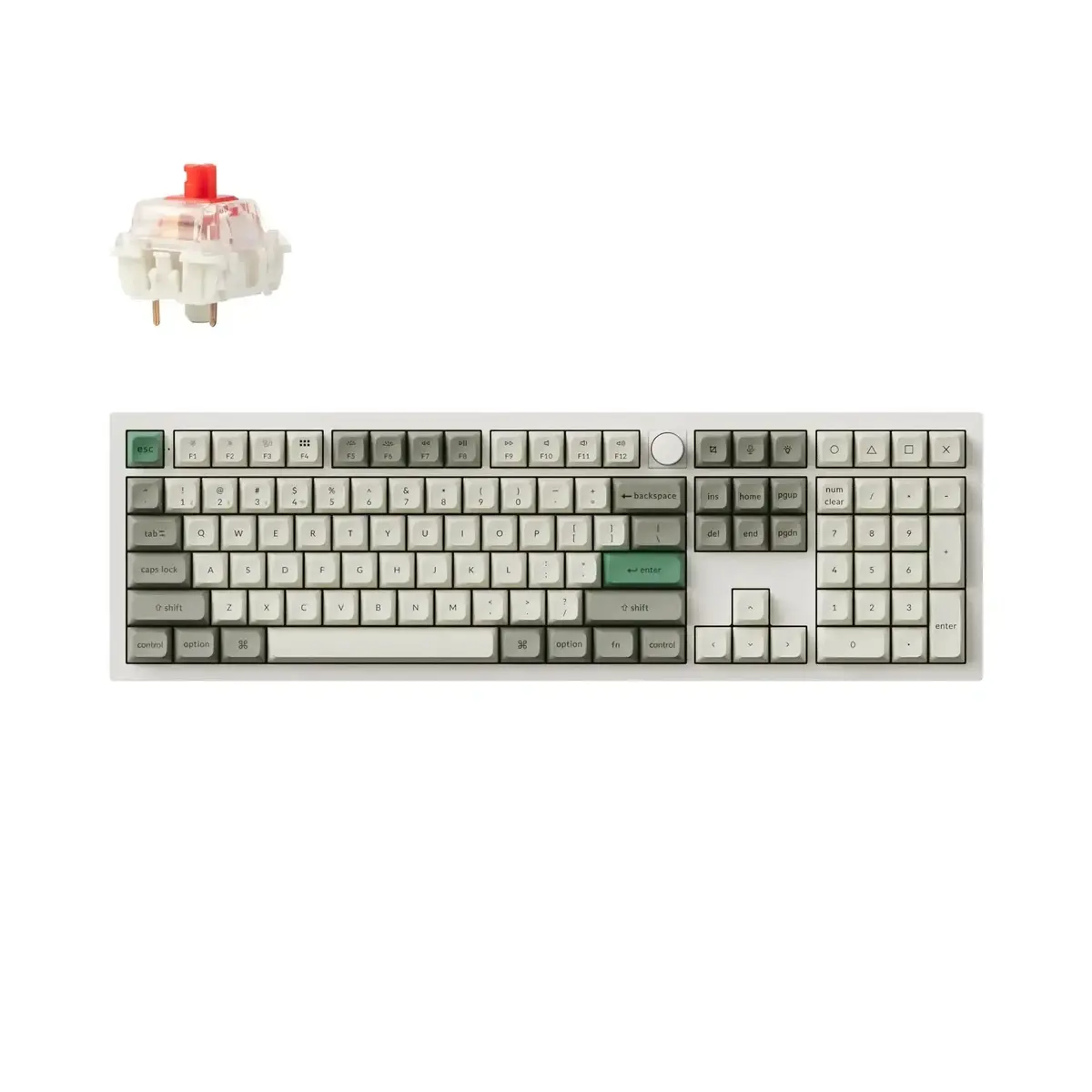 Keychron - Q6 Max Qmk/Via Wireless Custom Mechanical Keyboard 8