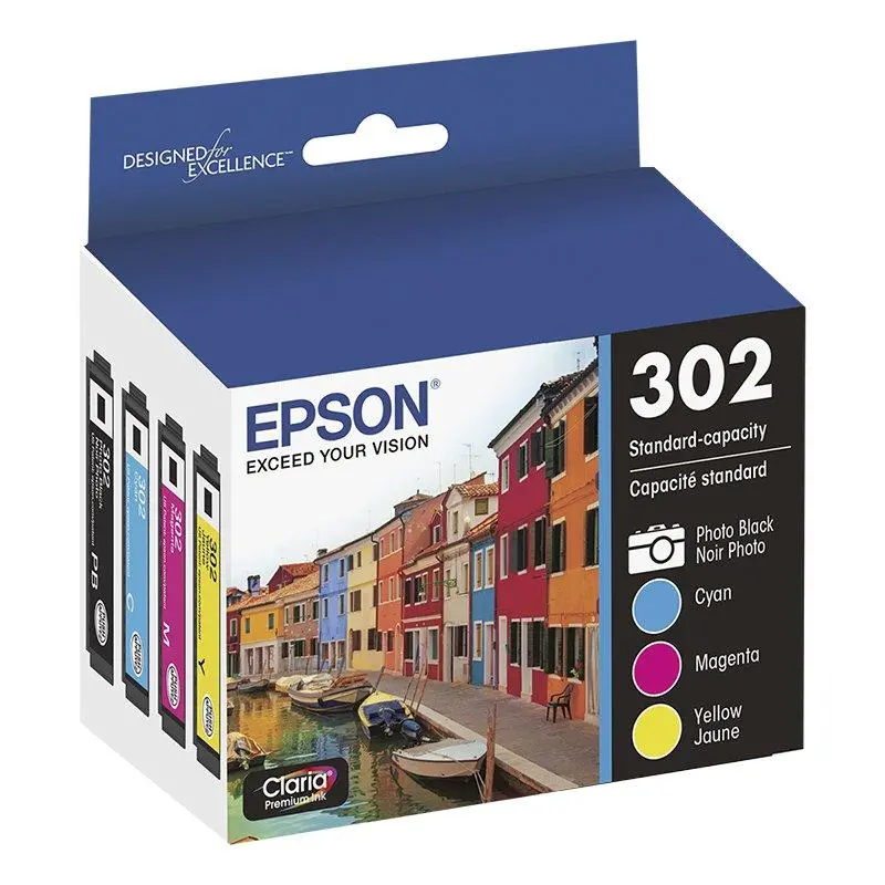 T302520s Epson T302 Claria Multipack (Cmyphk) Inks Standard 1