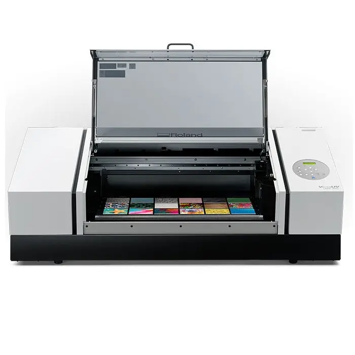 $599/Month Roland Lef2 300 Vesauv 30” 6-Colors Uv Benchtop Flatbed Printer With Free Rotaryrack W/Optional Primer 1