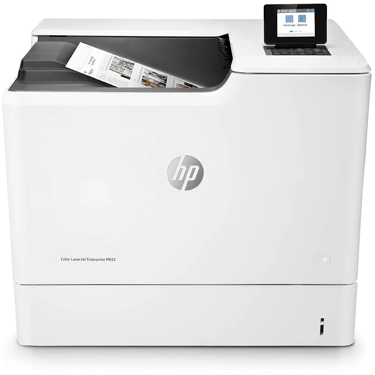 Repossessed Hp Color Laserjet Enterprise M652 Color Laser Printer Duplex, Network, Fast & Economical For Office Use 1
