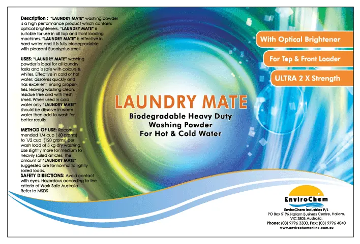 Laundry Mate (Washing Powder-Eucalyptus) 1