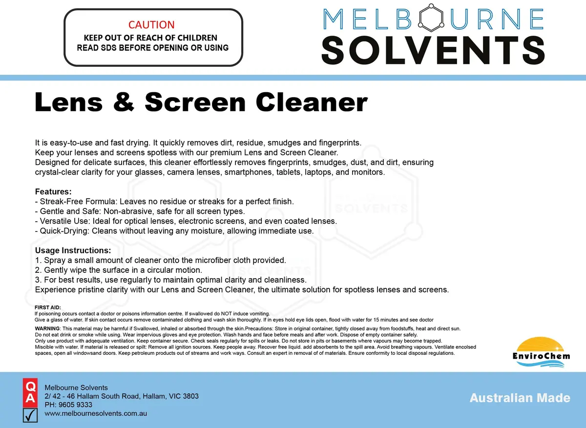 Lens & Screen Cleaner 1