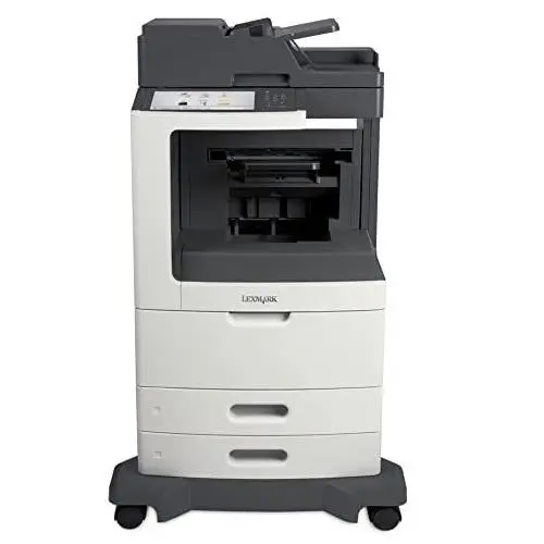 Lexmark Mx810de Black & White Full-Size High-Speed Multifunction Laser Printer, Copier, Scanner & Fax For Business | Monochrome Laser Printer 1
