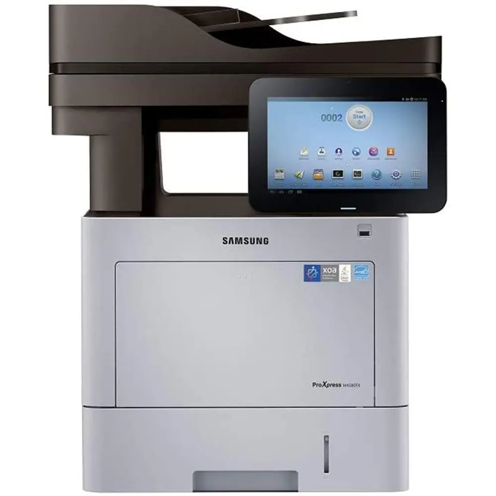 Samsung Proxpress Sl-M4580fx Black & White Multifunction Monochrome Laser Printer Copier Scanner With 1 Tray + Bypass Tray For Office 1