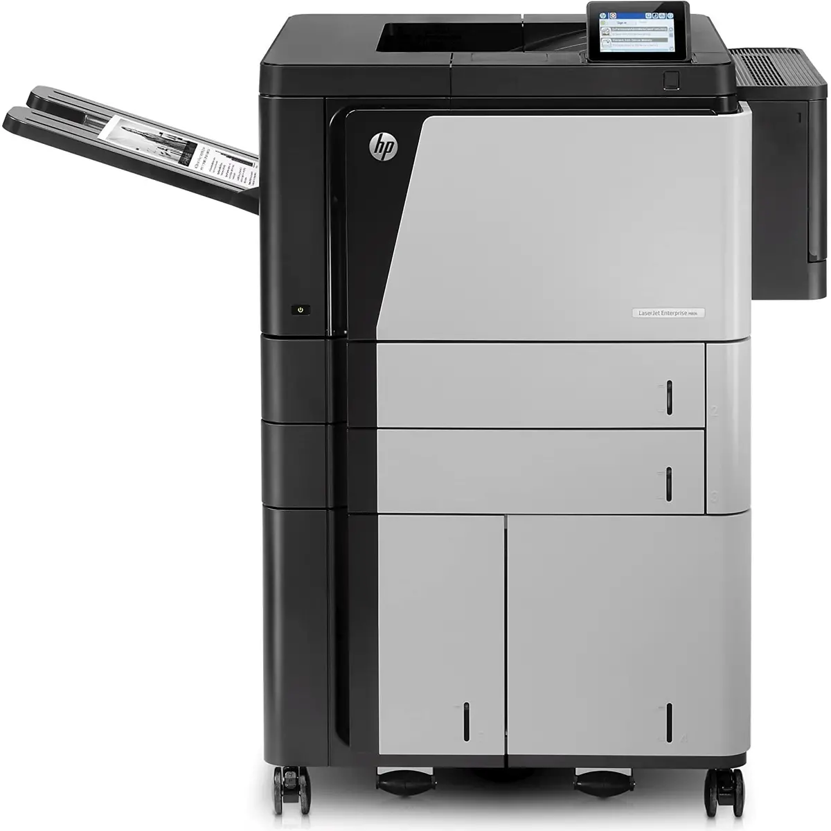 $35/Month Repossessed - Hp Laserjet Enterprise M806 (Meter Only 3700 Pages) Super High Speed Monochrome Multifunction Laser Printer, 11X17 Larger Economical Toner | M806x+ Black & White Laser Printer 1