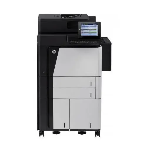 Hp Laserjet Enterprise Flow M830z M830 Mfp Black And White Printer Copier Scanner - Repossessed 1