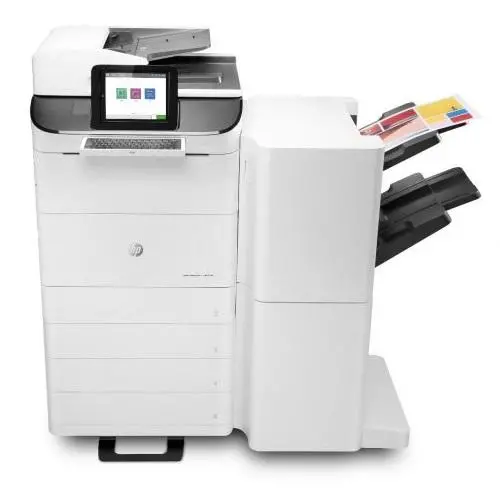 $139.95/Month Repossessed Hp Pagewide Managed Color Flow Mfp E77650z+ Color Multifunction Printer Copier Scanner, 11 X 17 For Office Use 1