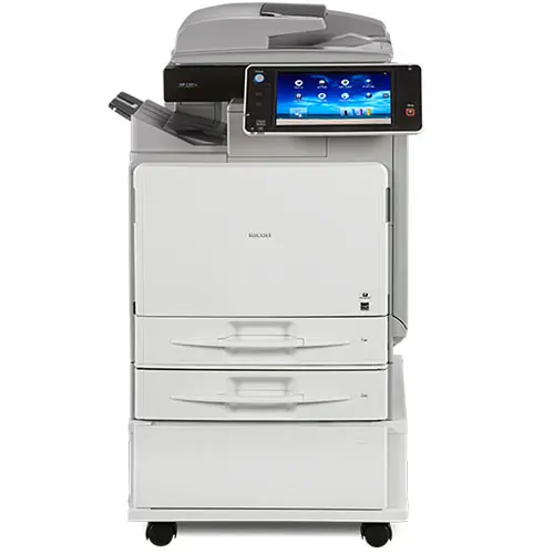 Ricoh Mp C401 C401sp Color Multifunction Laser Printer - Repossessed Only 53K Pages Printed 1