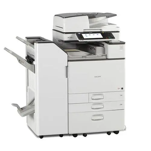 $99/Month Ricoh Mp C3503 Color Copier Scanner Laser Printer 35Ppm 11X17 12X18 With Booklet Maker Finisher 1
