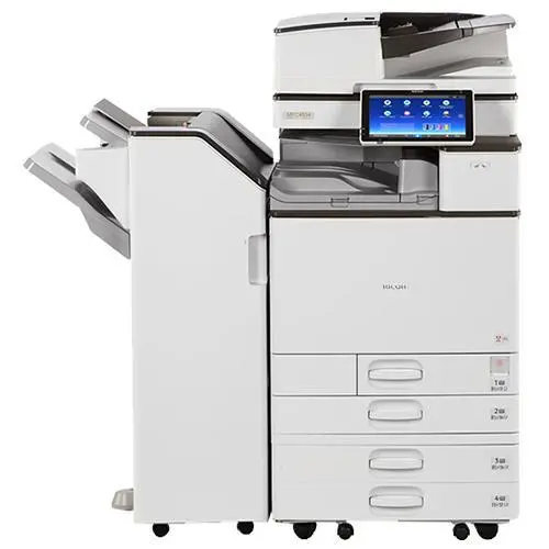 $69/Month Ricoh Mp C4504 45Ppm Colour Multifunction Printer Copier Scanner 11X17, 12X18, 300Gsm, One-Pass Duplex, 180Ipm 1