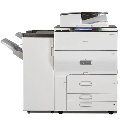 Ricoh Mp C8002 8002 Color Laser Production Printer 80Ppm Copier Scanner Finisher 1
