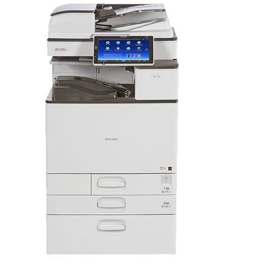 $65/Month Ricoh Mp C2504 Color Multifunction Laser Printer Copier Scanner 11X17, 12X18 For Office 1