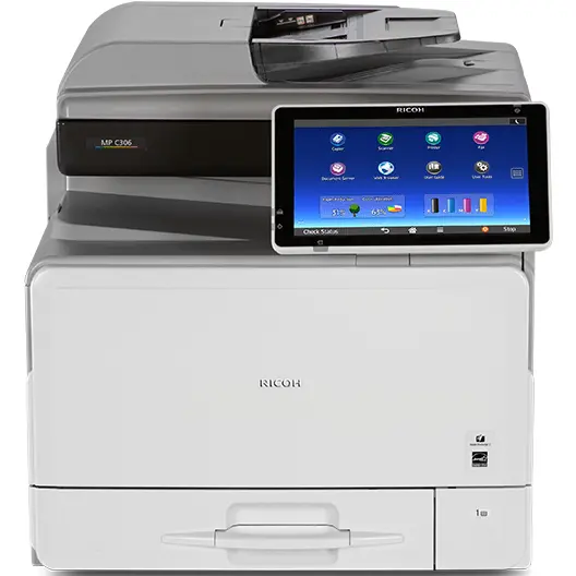 $19/Month Ricoh Office Multifunction Color Printer Copier Scanner Mp C306 31Ppm Colour Scanner 1