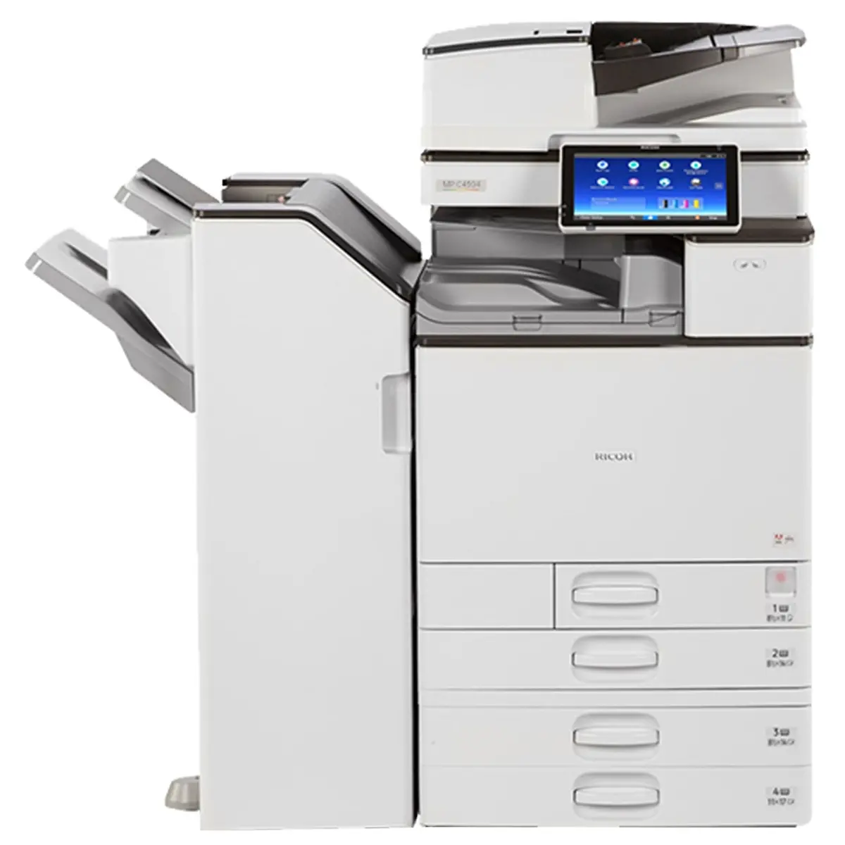 $79/Month Ricoh Mp C4504 Color Laser Multifunction Printer Copier Scanner 11X17, 12X18 For Office 1