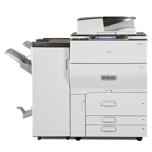 Ricoh Mp C6502 Color Laser High Speed 65 Ppm Copier 12X18 With Booklet Maker Finisher 1