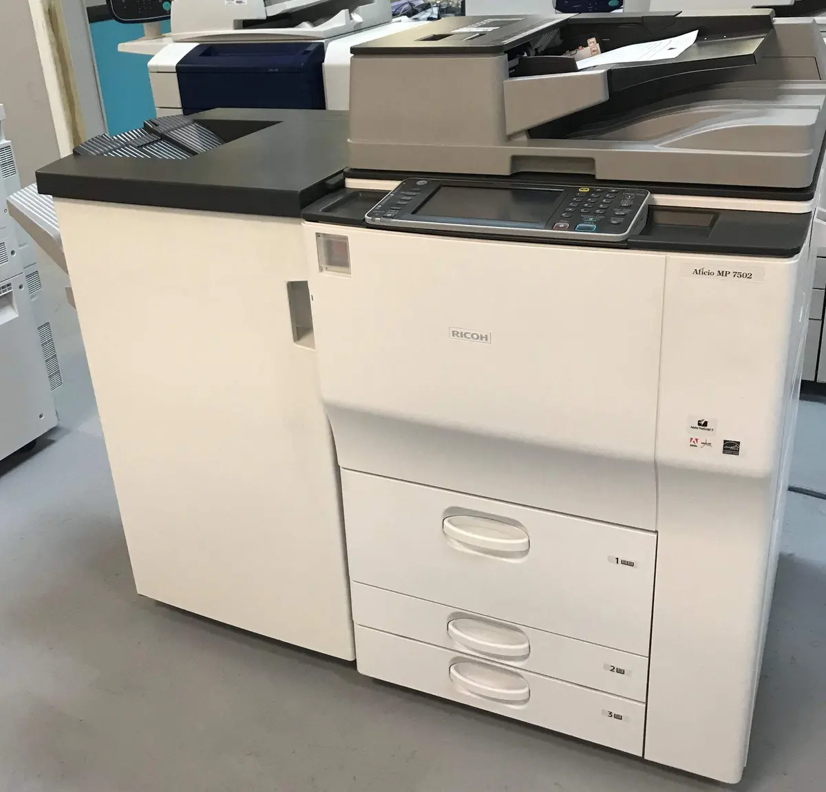 $97/Month New Repossessed Only 1K Pages Printed Ricoh Mp 7502 Monochrome All Inclusive Premium Copier - Only 1K Pages 2
