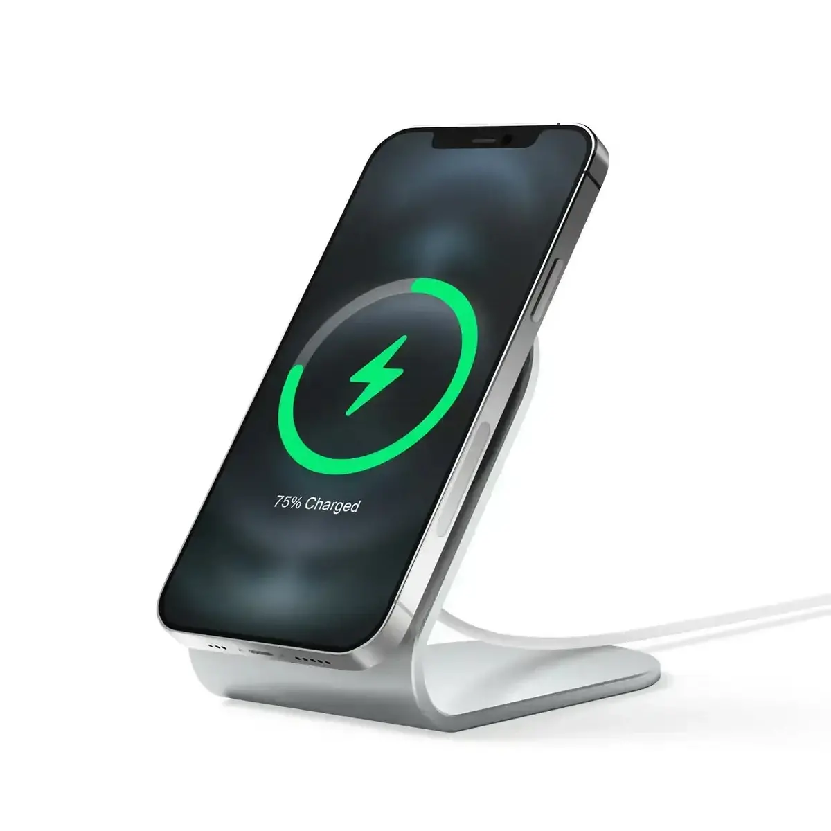 Elago - Ms3 Aluminum Charging Stand - Iphone 12 Magsafe 2