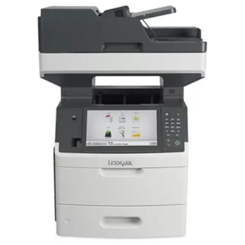 Lexmark Mx711de Monochrome Multifunction Desktop High-Speed Laser Printer Copier Scanner With Optional 2Nd Tray And Lct 1