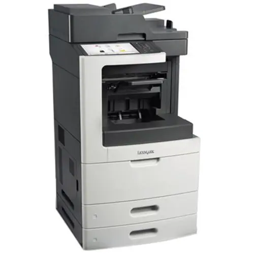 $33/Month Lexmark Mx810de B/W Monochrome Full-Size High-Speed Multifunction Laser Printer, Copier, Scanner & Fax For Office 1
