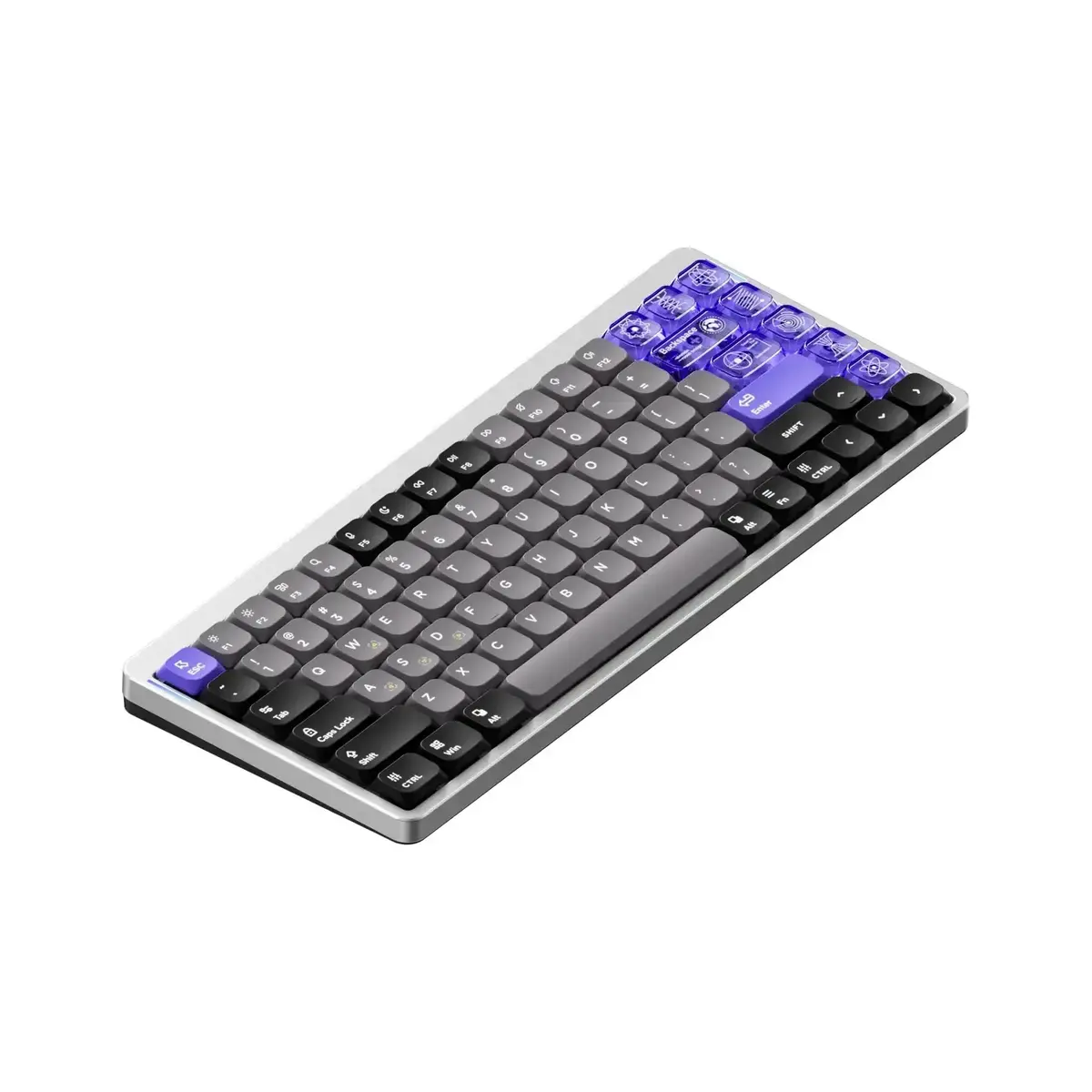 Nuphy - Air75 He Magnetic Switch Gaming Keyboard - Niskoprofilowa Klawiatura Magnetyczna 1