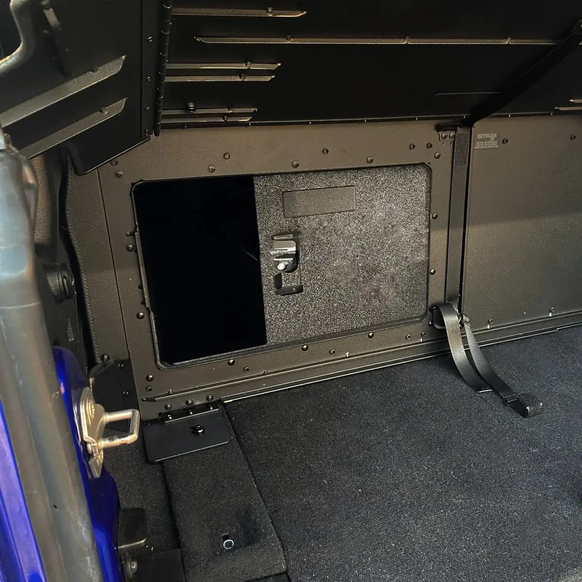 Ez4x4 Sliding Rear Door Panel With Ezlock – Fits All 4-Door Jeep® Wranglers – Easy Access, Secure Deadbolt, Quick Install 1