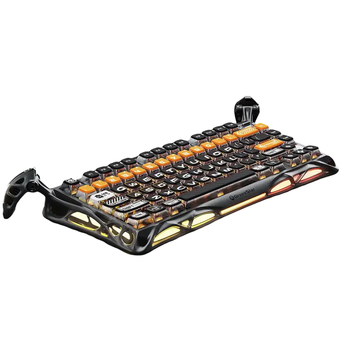 Gravastar - Mercury K1 Pro Cyberflare Wireless Mechanical Keyboard - Bezprzewodowa Klawiatura Mechaniczna 1