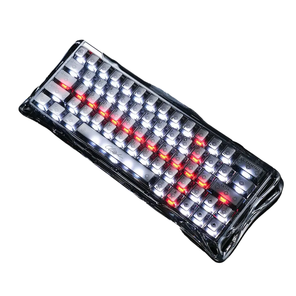 Gravastar - Mercury V60 Onyx Crystal Magnetic Keyboard - Magnetyczna Klawiatura Gamingowa 1