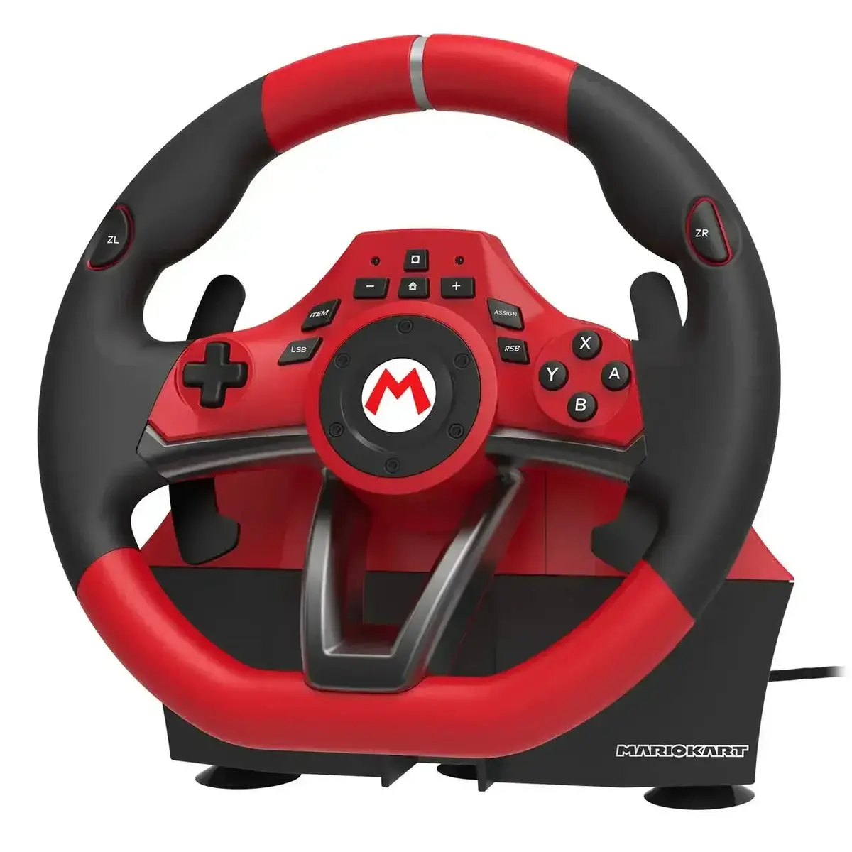 Hori - Mario Kart Racing Wheel Pro Deluxe For Nintendo Switch - Kierownica Wyścigowa Z Pedałami 1