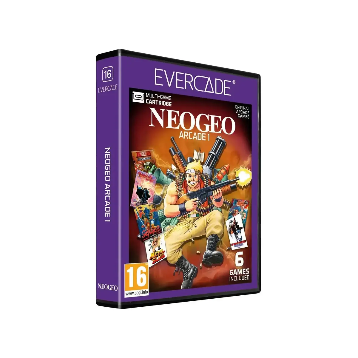 Evercade - Neogeo Arcade 1 - Gra Retro Na Konsolę Evercade 1