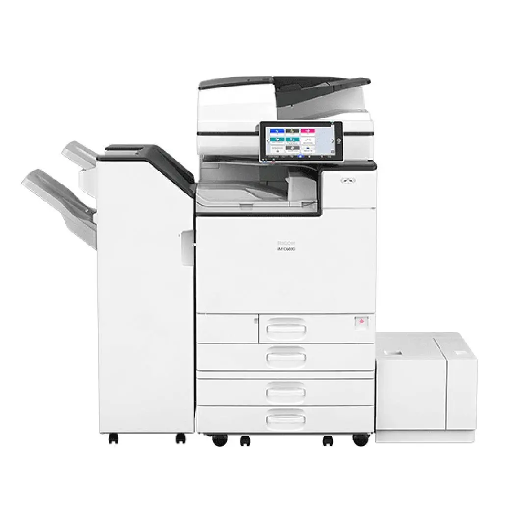 $89/Month Ricoh Im C6000 60 Ppm Color Laser Multifunction Printer Copier Scanner 1