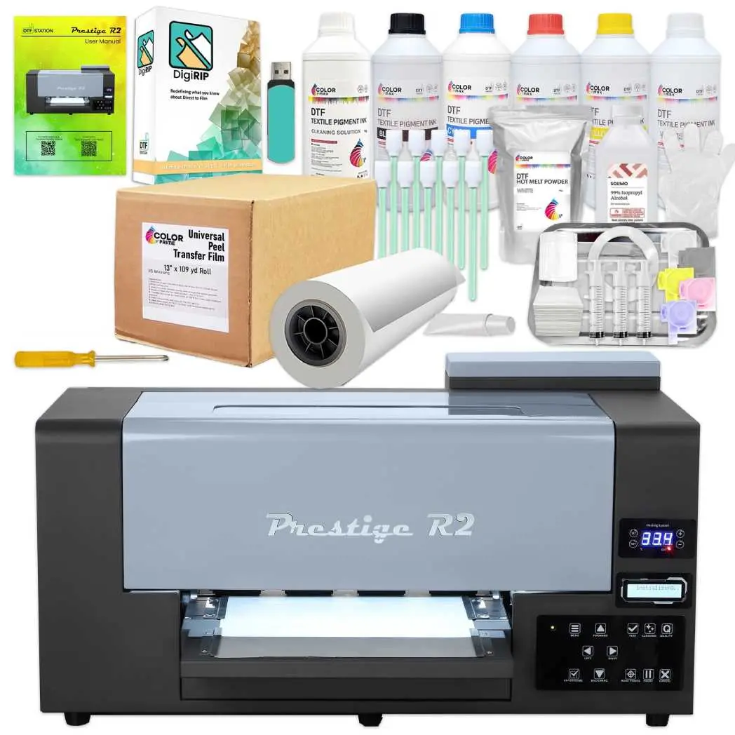 $167/Month New Dtf Station Prestige R2 Dtf A3+ (13") Desktop Sized Printer With Supply Package 1