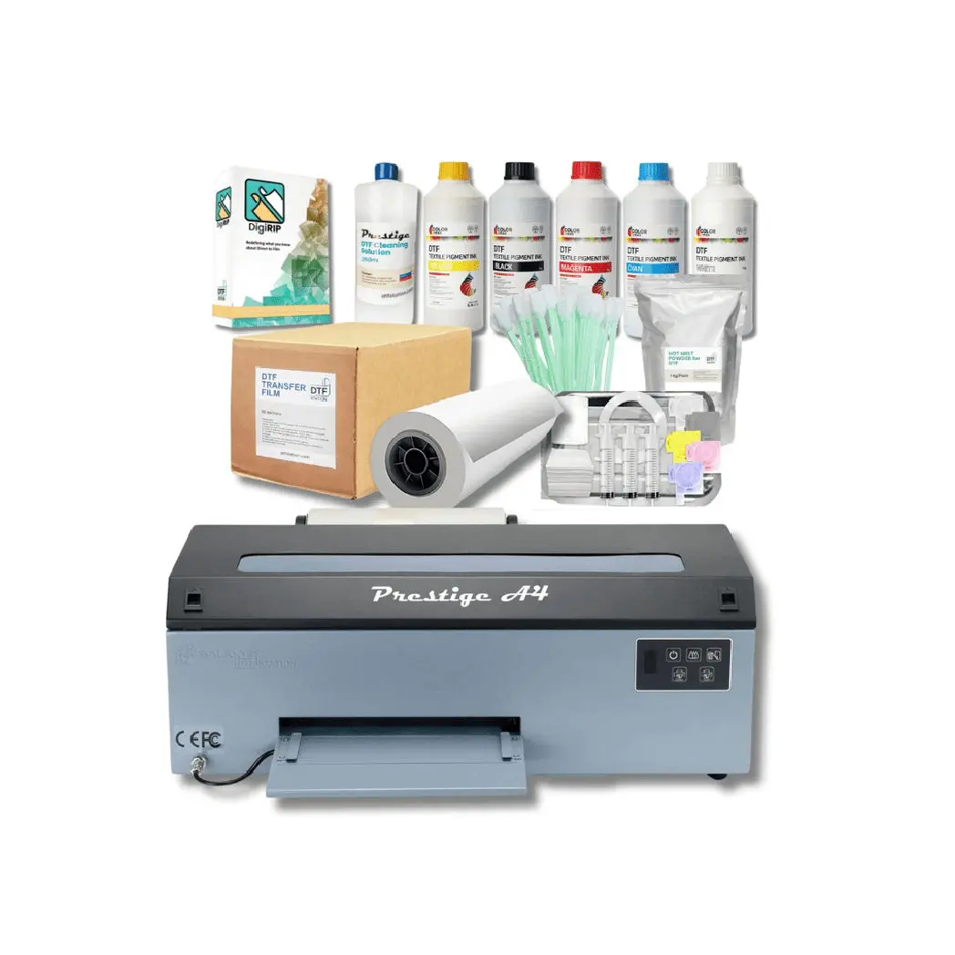 $75/Month Dtf Station Prestige A4 Dtf Printer (Floor Model) With Universal Dtf Film Bundle, Dtf Station's Smallest Dtf Printer Ever 1