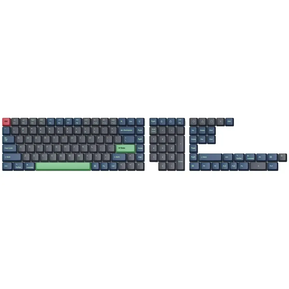 Keychron - Oem Dye-Sub Pbt Keycap Set - Hacker - Keycapy Do Klawiatur Mechanicznych 1