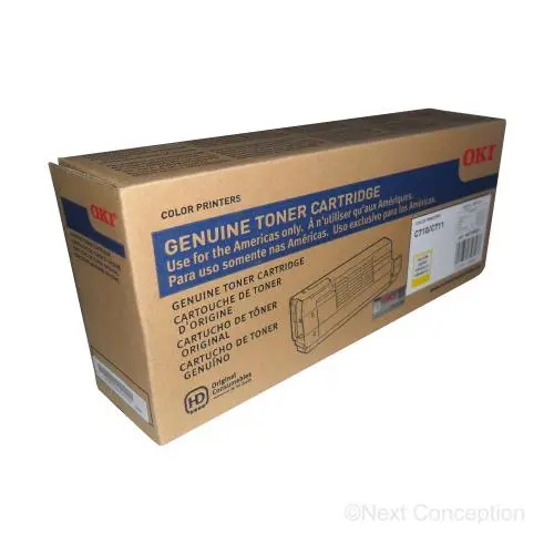 44318601 C711 Series Yellow Toner Cartridge (11.5K) 1