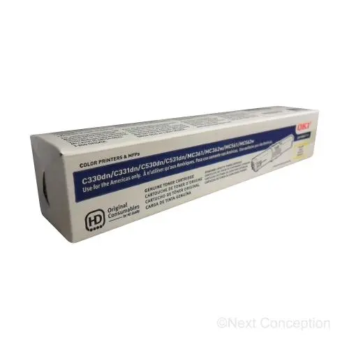44469701 Yellow Toner C330/C530, Mc361/Mc561, Type C17 1